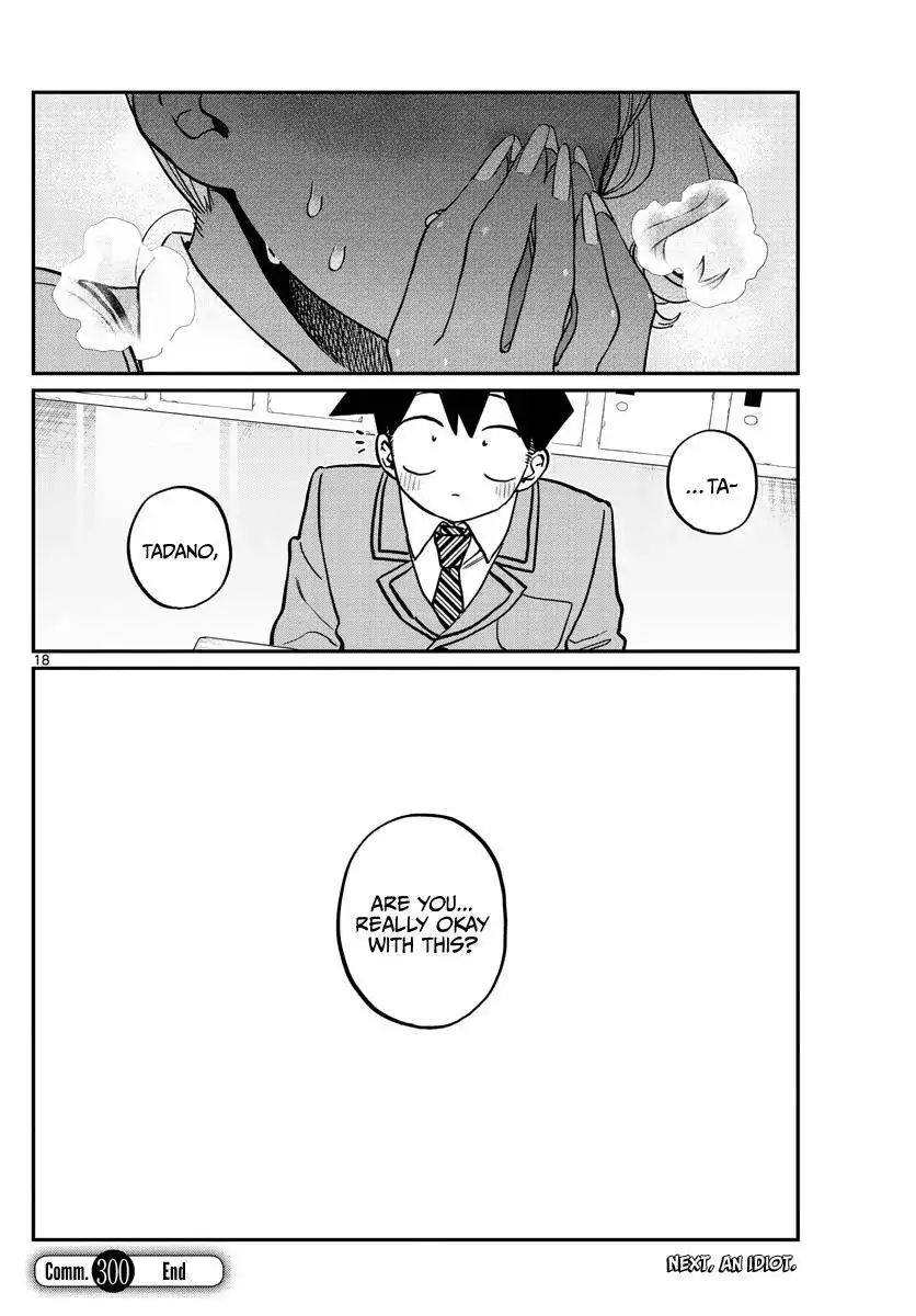 Komi-san wa Komyushou Desu Chapter 300 18